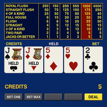 Cadoola - Video Poker - Classic Casino Game